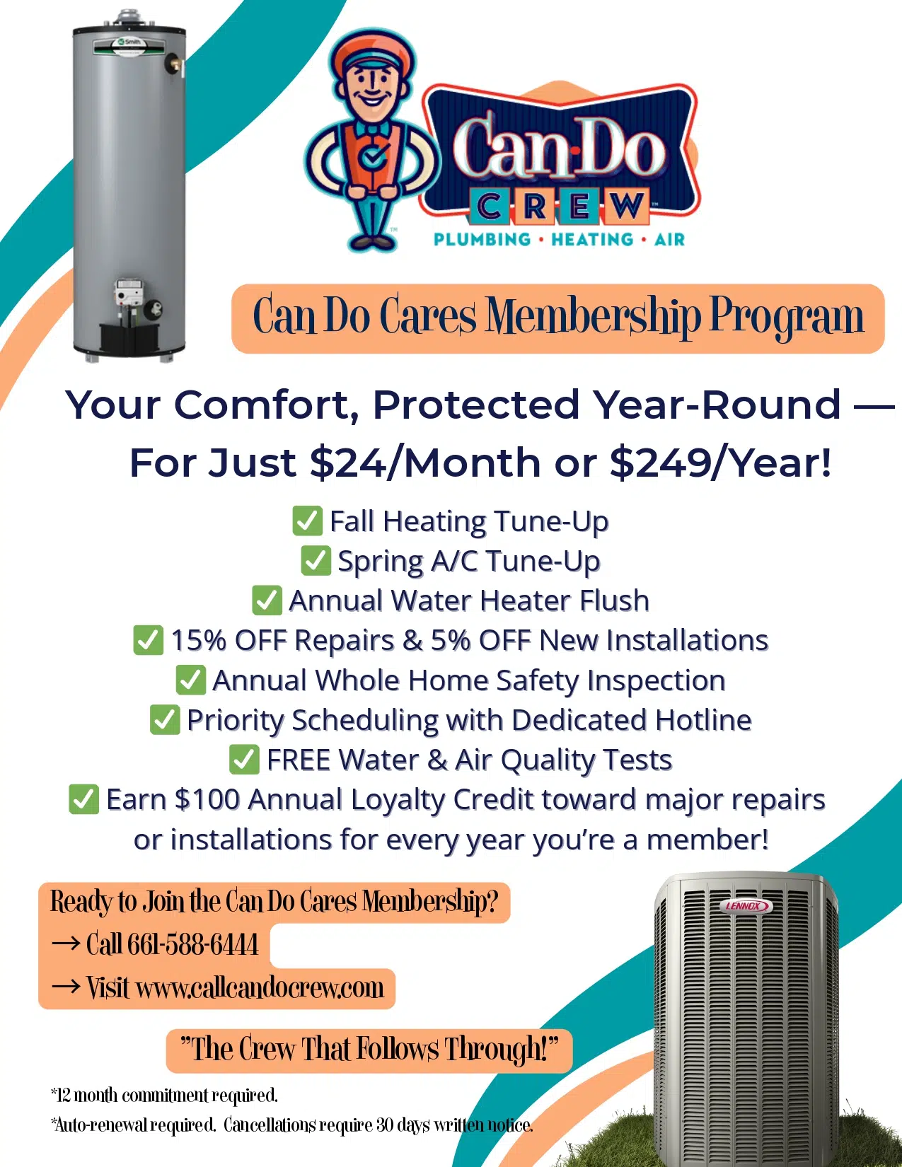 Can Do Cares Membership Flyer