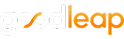 GoodLeap logo wordmark in white and orange.