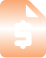 Logo featuring a bold black letter S with an orange curved shape in the top-left corner.